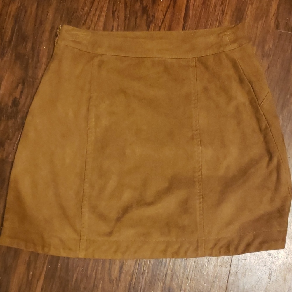 Abercrombie & Fitch Suede Skirt